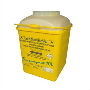 contenedor sanitario