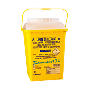 contenedor sanitario
